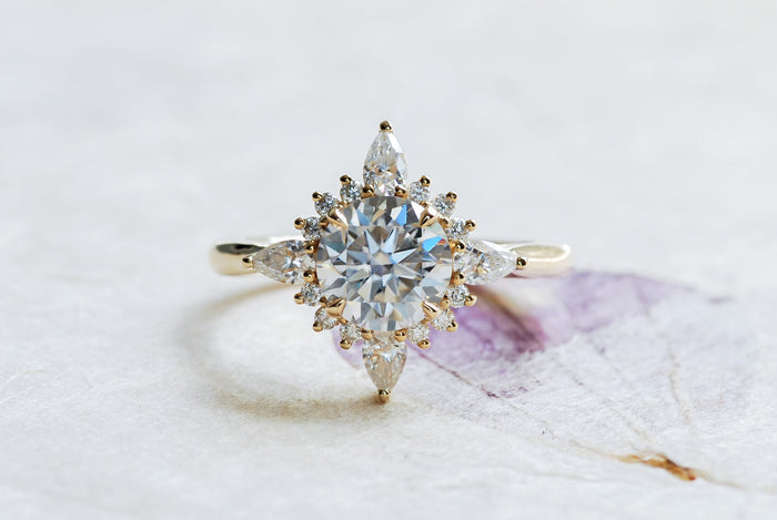 moissanite ring