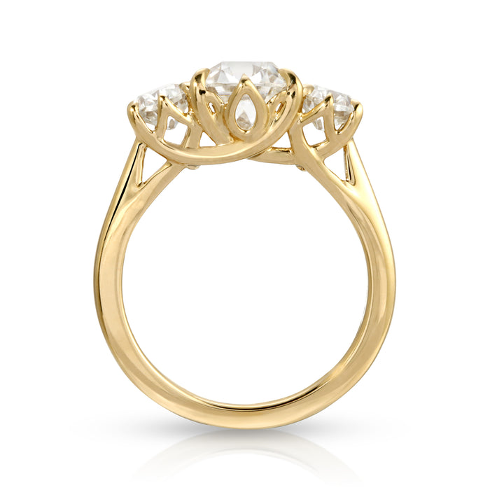 Tressa | Three Stone Moissanite Ring