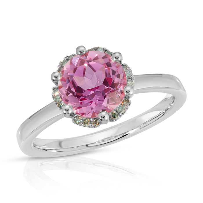 Kamellia | Cultured Pink Sapphire Ring